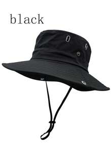 1 Piece, New, Outdoor, Waterproof, Bucket Hat, Women, Men, Foldable, Sun Hat, Summer, Vacation, Travel, Beach, Sunscreen, Fishing Hat, Men's Hat