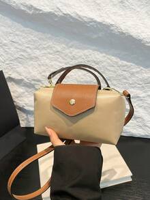 Elegante einfarbige Mini-Handtasche mit verstellbarem Schultergurt, ideale Geschenktasche für Partys, Galas, formelle Abendessen/Bankette, passend zu Partykleidern, Ballkleidern, auch geeignet für Universität/College-Klassenzimmer, Urlaub, Outdoor-Aktivitäten, Reisen, Sportstätten, besonders geeignet für Frauen, Mädchen, Studentinnen - Khaki - Übersicht 11