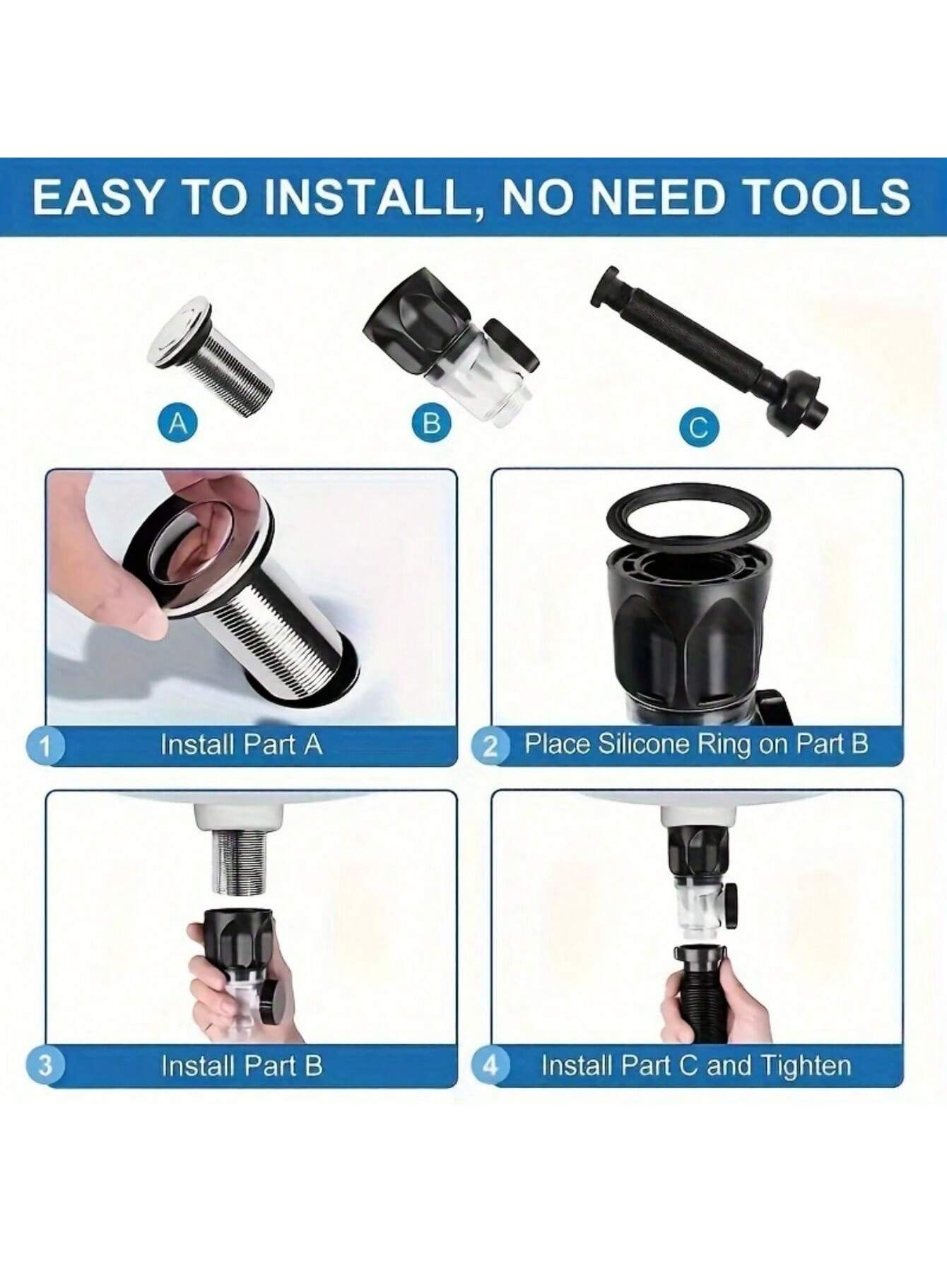 مصرف بالوعة الحمام المضاد للروائح قابل للتمديد – م...