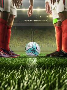 Customised Pro Size 5 Soccer Ball - Men's And Women's, Your Name With Soccer Ball, Personalized Football, Highly Elastic, Durable And Non-Slip, Suitable For Training And Competition - Personalised With Name And Logo For Home Decoration, Birthday, Anniversary, Halloween, Wedding, Valentine's Day Gifts, Stylish, Fashion, Hipster, Casual, Minimal Chic, Personalized, Customized, Custom, Unique, Guy Costumes, Capsule Wardrobe, Men Basic/Street Style, For Vacation/Holiday, For School/Competition, For Sports/Climbing