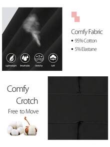 3条装女士无痕三角裤，女士平角内裤，防摩擦短裤，适合搭配连衣裙或骑行裤 - 彩色 - 查看 8