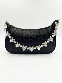 Pearl Bag Chain Extender, Fashionable & Versatile Bag Accessory - Multicolor - View 7