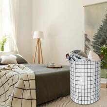 1pc Dirty Clothes Basket Laundry Basket Portable For Toy Clothing Storage Bucket Waterproof Laundry Organizer