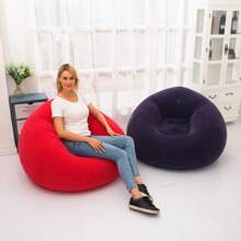 Grand fauteuil souple et gonflable en PVC, chaise longue, pouf, canapé, siège pour la vie quotidienne, l'extérieur et le camping