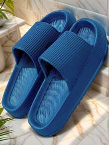 Summer New Home Slippers, [Anti-Slip Bathroom Slippers] Soft Sole Light Weight Maternity Friendly Quick-Dry Bathroom Shoes, EVA Material Silent Anti-Odor Anti-Slip Slippers For Men