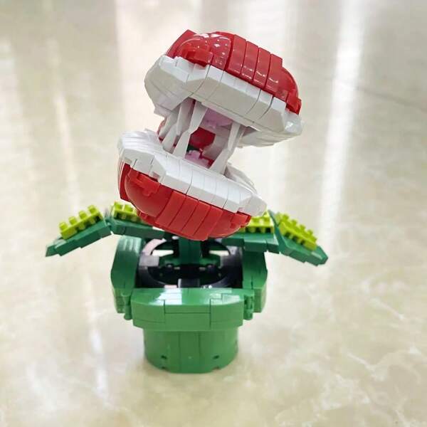 2025 New Carnivorous Plant Building Blocks, High Difficulty Assembling Toy, Birthday Gift For Boys And Girls