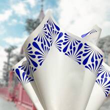 10 pièces/20 pièces par paquet Nouveau style Hermoso Carino du Nouveau-Mexique Papier cadeau d'emballage floral imperméable inspiré de bouquets floraux pour la Fête des mères, les remises de diplômes, les mariages et les fêtes de vacances