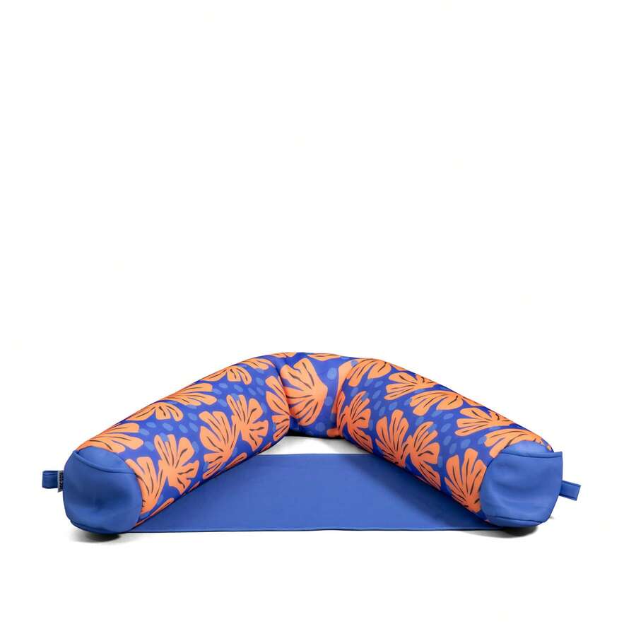 Shaka Sling XL Pool Float, Doubled-Sided Mesh, Quick Draining Fabric, No Inflation Needed, Sweet Shells Berry - Sweet Shells Berry - View 1
