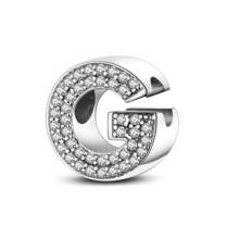 1 pieza Encantos con letra 26 caracteres alfabéticos en 3 estilos diferentes, cuentas de corazón plateadas y doradas, encantos para pulseras, collares, llaveros, cuentas para hacer joyas DIY, regalo único para amigos, familia y pareja