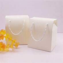 10pcs Black/Purple/White/Kraft Paper/Purple Window Hanging Rope Hand-Held Box