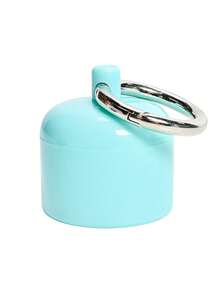 Cutie de bijuterii, Cutie portabilă pentru depozitarea bijuteriilor, Suport pentru bijuterii de călătorie, Recipient pentru breloc cutie de pastile, Breloc, Suport portabil pentru inele, Cutie pentru bijuterii sport, Cutie pentru bijuterii de călătorie, Breloc pentru inele de călătorie pentru femei, Recipient mic rotund pentru inele metalice pentru cercei, inele, coliere Înapoi la școală - Multicolor - Vizualizare 17