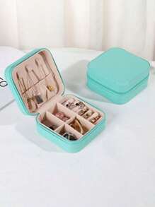 Multi-Functional Portable Exquisite Small Jewelry Box, Travel Bracelet Earring Earring Storage Case, Bedroom Desktop New Organizer For Women Storage Organizer Travel Essentials Back To School