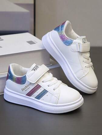 Youth Sneakers Girls Small White Shoes Casual Shoes For Girls, Spring/Autumn