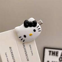 Sanrio (Authorized) New Sanrio 2 Pieces KT Metal Hair Clip - Cartoon Hair Clip Accessories, Headband, Anime Style Hair Ring, Gift For Sanrio Fans, Very Stylish Hair Clip, Suitable For Wearing In Various Occasions