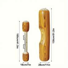 2pcs/4pcs Durable PVC Inflatable Water Raft Set (Adult Size) - Wood Grain Design, Quick Inflation, Suitable For Pool Parties, Beach Leisure, Lakeside Activities, Team Water Sports And Summer Fun Accessories