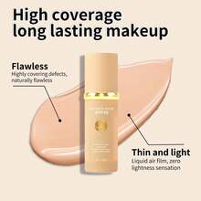 Spectrum Tinted Sunscreen - 30g*2 Moisturizing Foundation, Contains Olive Oil, Vitamin E And Red Algae, Evens Out Skin Tone, Moisturizes And Nourishes, One For Yourself And One For A Gift - New Two-pack - View 5