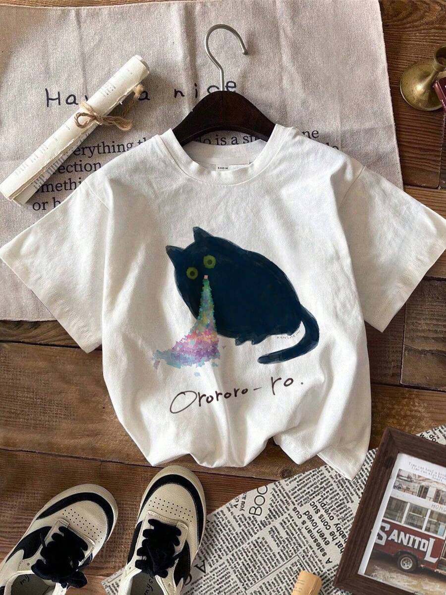 Women T-Shirts - 白色 - 查看 1