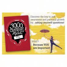 3000 Questions About Me Activity Journal - Piccadilly: Guided Hard Cover Notebook For Teens & Adults, 204 Pages - 1 - View 5