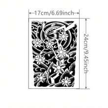 1pc Waterproof Temporary Tattoo With Koi Fish Pattern, Symbolic Of Lucky Blessing, Long-Lasting Fake Tattoo Sticker - Black - View 3