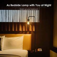 Industrial Floor Lamp, Diamond Shape Design, E26 Socket, On/Off Footswitch, Premium Quality, Safe, Easy Assembly, Modern Style, Black(Does Not Include An E26 Light Bulb) - one-size - View 4