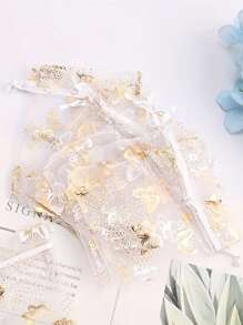 20/50pcs Small Organza Drawstring Bags, Polyester Jewelry Gift Pouches, Jewelry Gift Bags, Party Favor Bags, Sample Mesh Bags, Perfect For Wedding, Party, Travel Storage, Gift Bags And Party Bags, Hairclips, Jewelry, Earrings, Necklaces, Nail Art, Small Toys, Gift Packaging Bags, Back To School, Small Gift Bags, Souvenirs, Party Favor Bags, Graduation Gift Bags, Ideal For Teacher's Day Gifts, Mother's Day Gifts.