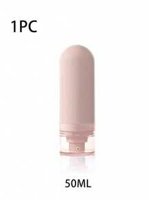 15-30-50ml Botellas recargables con bomba - Compactas y lindas, a prueba de agua y portátiles, botellas de viaje con tapa para crema cosmética, loción, ungüento, envases de crema para el cuidado de la piel, bálsamo labial, accesorios de baño y artículos de viaje esenciales - Rosa - Ver 12