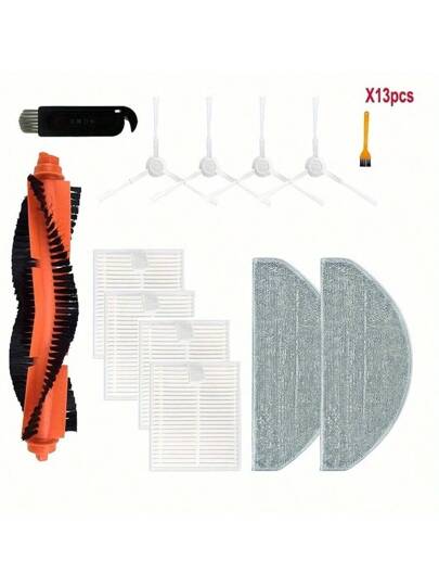 Xiaomi Robot Stofzuiger E10 E12 B112 Sweeper Cleaner Spare Parts: Roller, Side Brush, HEPA Filter, Mop Cloth, Rags, Accessories