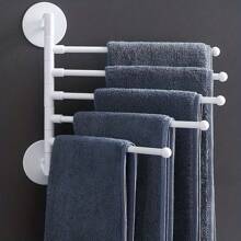 New Multi-Tier Towel Rack, Drilling-Free, Rotatable Home/Dorm/Bathroom/Kitchen Storage Organizer