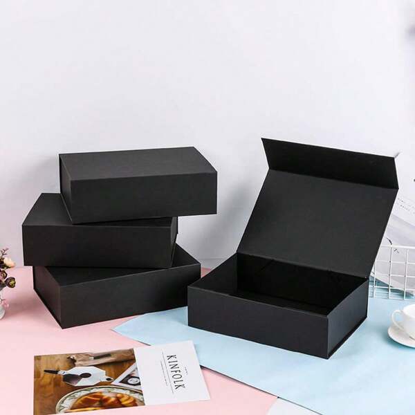 Minimalist Solid Color Gift Packaging Box, Suitable For Valentine's Day, Birthday
