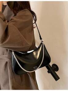 Unique Design: Shoulder Bag, Handheld Small Bag, Women's High-End Delicate Chain Bag - 黑色 - 查看 2