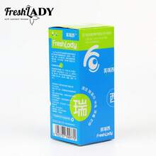 FRESH LADY 120ml Contact Lens Solution Gentle Cleaning, Moisturizing & Refreshing Care For All Lens Types