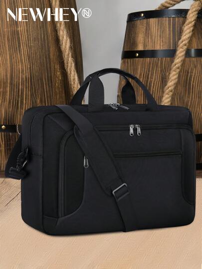NEWHEY Laptop Bag 17.3 Inch Laptop Briefcase Large Waterproof Laptop Case For Men Business Office Work Computer Bag 17 Inch Adjustable Shoulder Messenger Bag Laptop Bags Office Bag