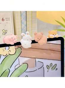 New Office Computer Decorations Party Cute Park Cute Duckling Flatbed Small Decoration Car Best Gifts Birthday Graduation