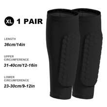 2 Pairs Soccer Shin Guards/Shin Pads For Adults & Teens - Honeycomb Padding Compression Sleeves For Baseball, Boxing, Kickboxing & Mountain Biking - Lightweight Breathable Sports Protection Gear