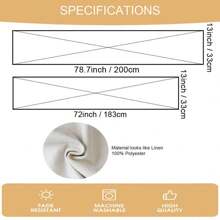 1pc Nautical Starfish Table Runner, Ocean Theme Non-Slip Woven Polyester, Rectangular Home Decor, Beach Style Faux Linen Table Runner