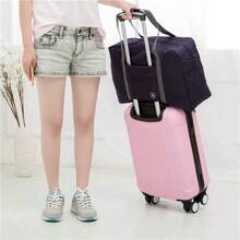 2 Pack Portable Waterproof Folding Suitcase With Large Capacity - 紅色 - 查看 6