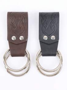 1 Stück PU-Leder Mittelalter Rock für Viking Gürtel, Renaissance Accessoires, LARP Kostüme, Halloween