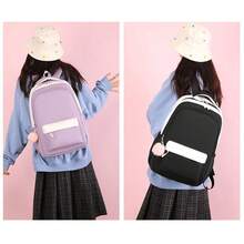 1pcs Laptop Bag Student Book Bag Girls School Large Backpack Sports Travel Rucksack Shoulder Bag - Multicolor - View 10
