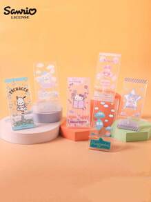 Sanrio Support de téléphone portable à sable magique Sanrio 1, parfait pour l'organisation et les stations de recharge au bureau, idéal comme cadeau de Noël