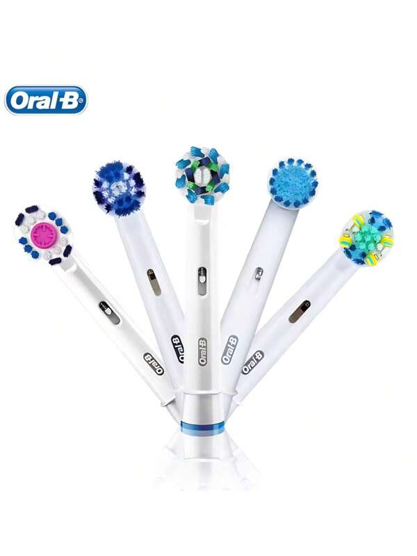 Oral-B Original Oral B EB25/EB60/EB18/EB17 Bürstenköpfe Cross Action 16 Grad Winkel Ersatz Dental Düsen für Elektrische Zahnbürste D12/D16/DB4010/DB4510 (Die Version des Bürstenkopfes wird zufällig verschickt)