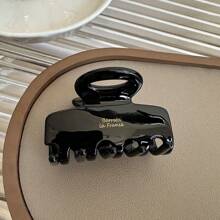 5 件/1 件优质金色标志优雅中号发爪马尾辫夹，复古时尚发夹套装，女士发夹发夹发夹发夹发夹，爪夹秋冬发饰，女士度假装扮