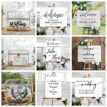 1 miếng dán decal vinyl tùy chỉnh chào mừng đám cưới cho gương, tấm acrylic, ván gỗ, biển báo trang trí gương đám cưới chào mừng, đồ trang trí ngày lễ tình nhân thời trang, chất lượng cao, phong cách, tinh tế, đáng yêu tùy chỉnh, in đồ họa - Nhiều màu - Xem 2