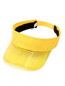 1 chiếc mũ lưỡi trai lưới vành trong suốt phong cách Y2K, thích hợp cho du lịch ngoài trời, bãi biển - Mũ bóng chày rỗng trong suốt - Xem 6