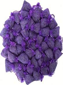 3/10/20/30/50/80/100 Sachets parfumés à la lavande, avec des sacs en polyester violet - Convient pour les tiroirs, les placards et les armoires, les baignoires, à côté du lit, les armoires à chaussures, les valises, les voitures, les cuisines et les bureaux. Ils sont parfaits pour Noël, Halloween, Thanksgiving, la Saint-Valentin, les mariages, les anniversaires et d'autres festivals et fêtes, en en faire des cadeaux idéaux.
