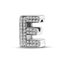 1 pieza Encantos con letra 26 caracteres alfabéticos en 3 estilos diferentes, cuentas de corazón plateadas y doradas, encantos para pulseras, collares, llaveros, cuentas para hacer joyas DIY, regalo único para amigos, familia y pareja