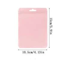 30pcs Macaron Color Self-Sealing Plastic Bags, Thicker Clear Colored Candy Bags, Sealing Pouches, Packaging Bags, Suitable For: Gift Wrapping, Valentine's Day Gift Packaging, Decorative Packaging, Storage Of Accessories, Sample Cosmetics, Office Supplies Back To School Valentine's Day