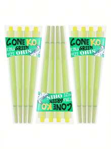 Three-Box Portable Box Pre-Rolled Cone Ultra-Thin Slow Burning With Tip Roll Paper Portable Tapered Roll Paper Lovers Gift Novelty Party Gift Gift For Friends Spring Outdoor Items, Pre-Rolled Filter Paper Accessories Lightweight