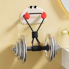 1pc Creative Cute Crab Shape Wall Hook, Waterproof Strong Adhesive Hanger For Bathroom, Kitchen Storage Without Drilling