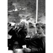 1 幅黑白海报女人喝红酒车印刷帆布画性感墙壁艺术画家居生活复古酒吧房间装饰无框 - 彩色 - 查看 25