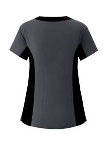 (Four-Piece Set) Scrubs Uniform Women's Running Matte Elastic Sports Nurse  Uniform Wash Clothes Work Clothes Breathable Scrub Shirt - 藍色 - 查看 6